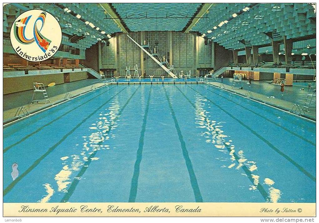 Canada - Kinsmen Aquatic Centre, Edmonton Postcard [P752] - Edmonton