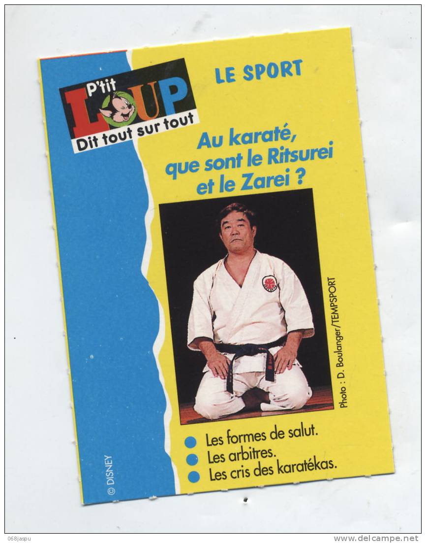 Fiche Karaté - Martial Arts