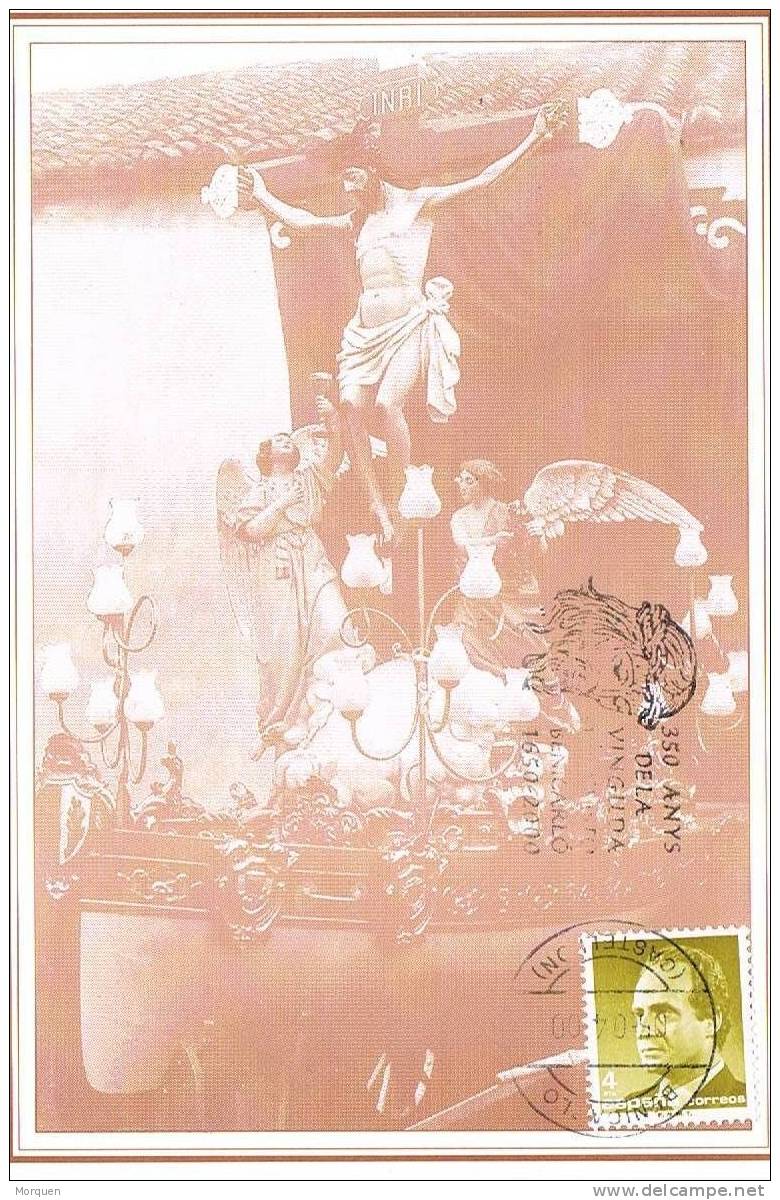 Maxima BENICARLÓ (Castellon) 2000. Cristo En La Cruz - Tarjetas Máxima