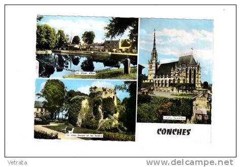 Carte Postale Affranchie  :  Conches - Conches-en-Ouche