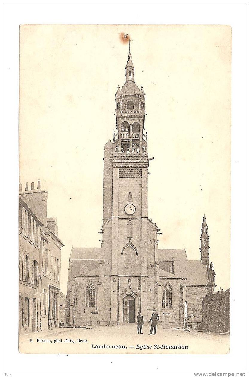 Landerneau L'église Sainte Houardon - Landerneau