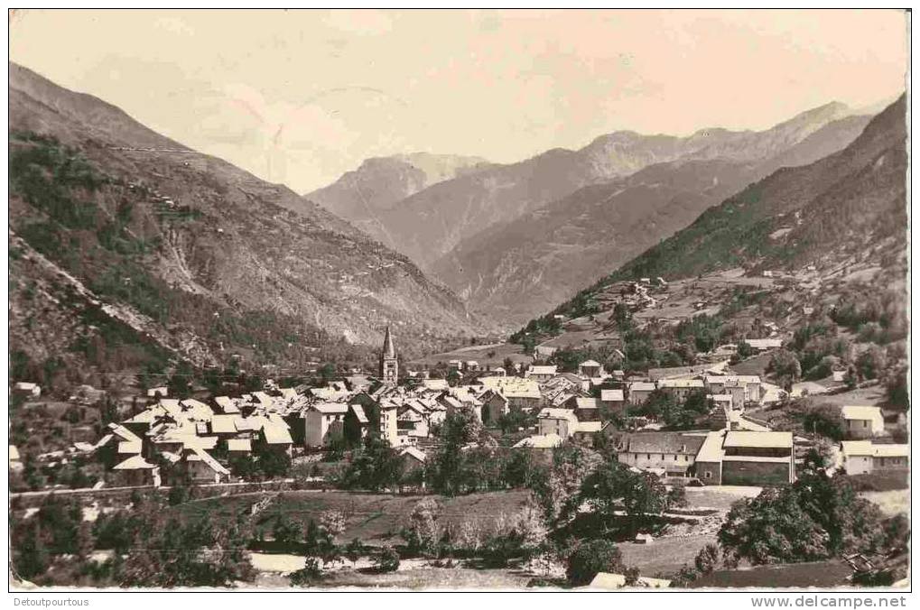 SAINT ST ETIENNE DE TINEE Alpes Maritimes 06 : Vue Générale 1955 - Saint-Etienne-de-Tinée