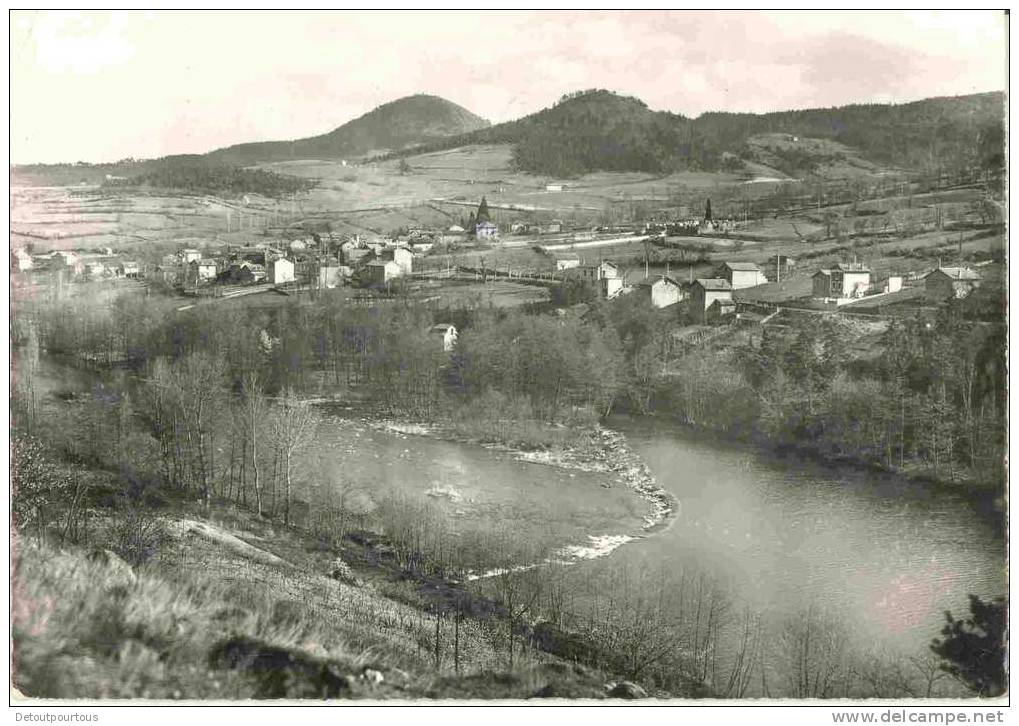 RETOURNAC Haute Loire 43 : Vue Sur RETOURNAGUET L'ile Des Baigneurs 1960 - Retournac