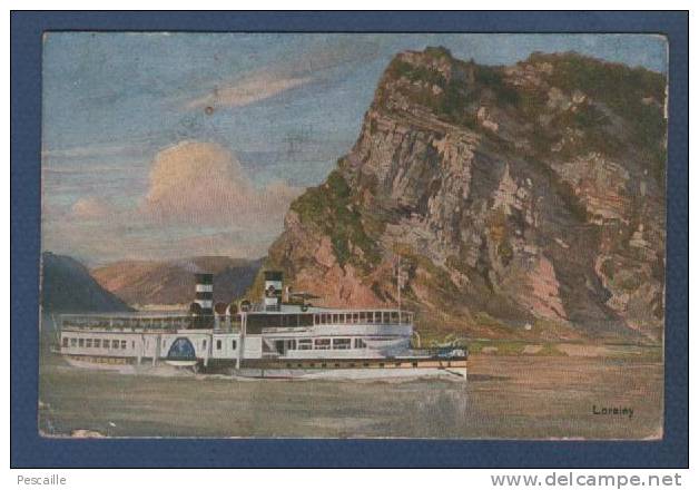 RHEINLAND PFALZ - Sankt Goarshausen - CP LORELEY - BOOT - St. Goar