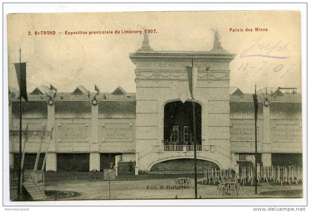 Sint-Truiden - Saint-Trond - Exposition Provinciale Du Limbourg 1907 - Palais Des Mines - Sint-Truiden