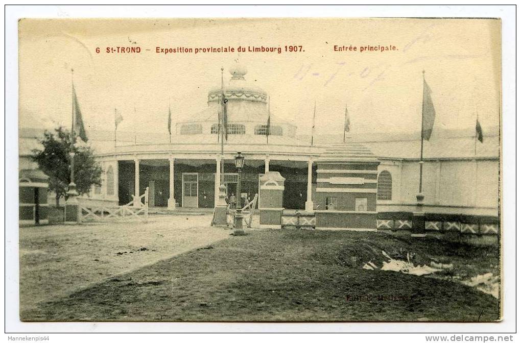 Sint-Truiden - Saint-Trond - Exposition Provinciale Du Limbourg 1907 - Entrée Principale - Sint-Truiden