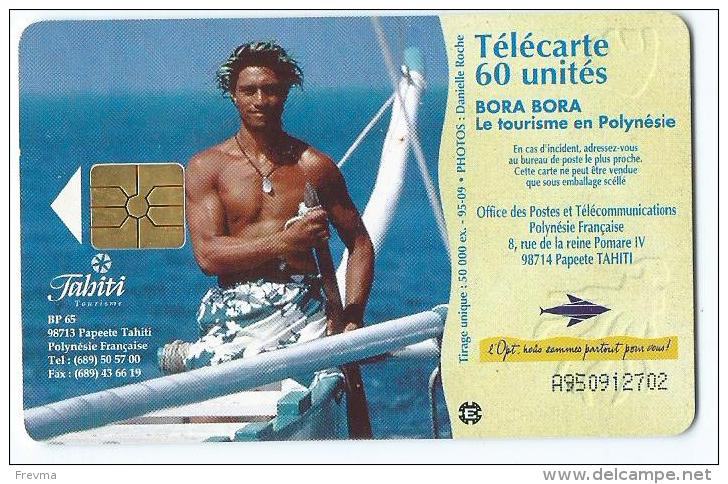 Telecarte Polynesie Francaise PF 39 Tourisme Ile Bora Bora - Polynésie Française