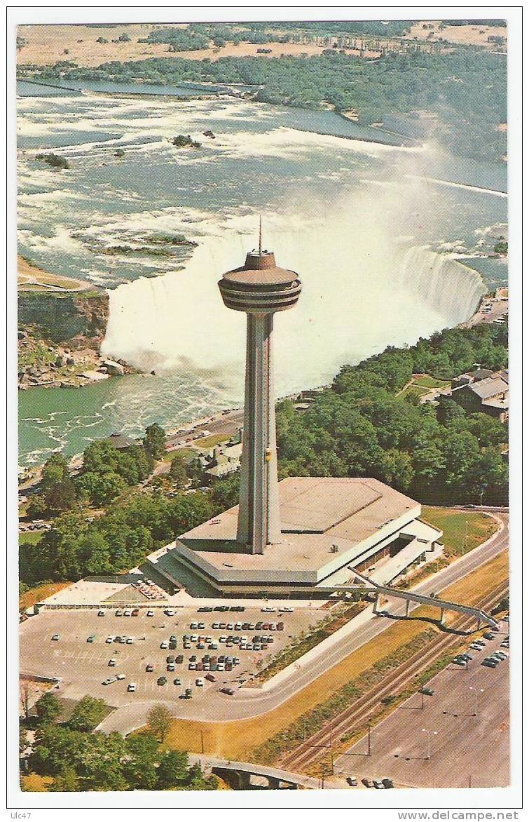 -  Niagara Falls, Canada. - Skylon Tower And Horseshoe Falls. - Cpsm Petit Format - Bon état - Voir Scan - - Niagarafälle