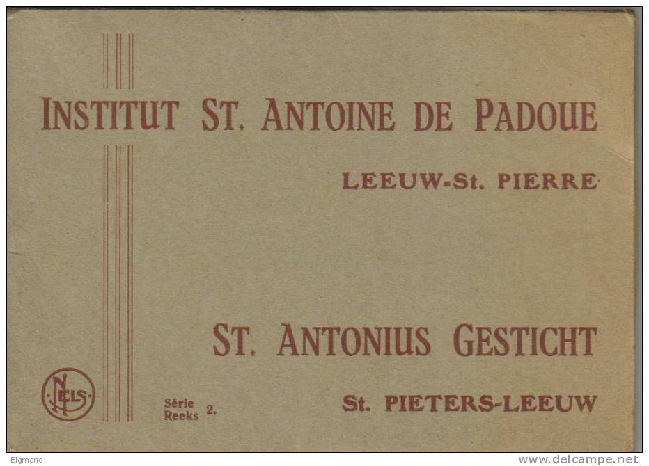 SINT PIETERS LEEUW   ST ANTONIUS GESTICHT REEKS 2  LEEG !!! - Sint-Pieters-Leeuw