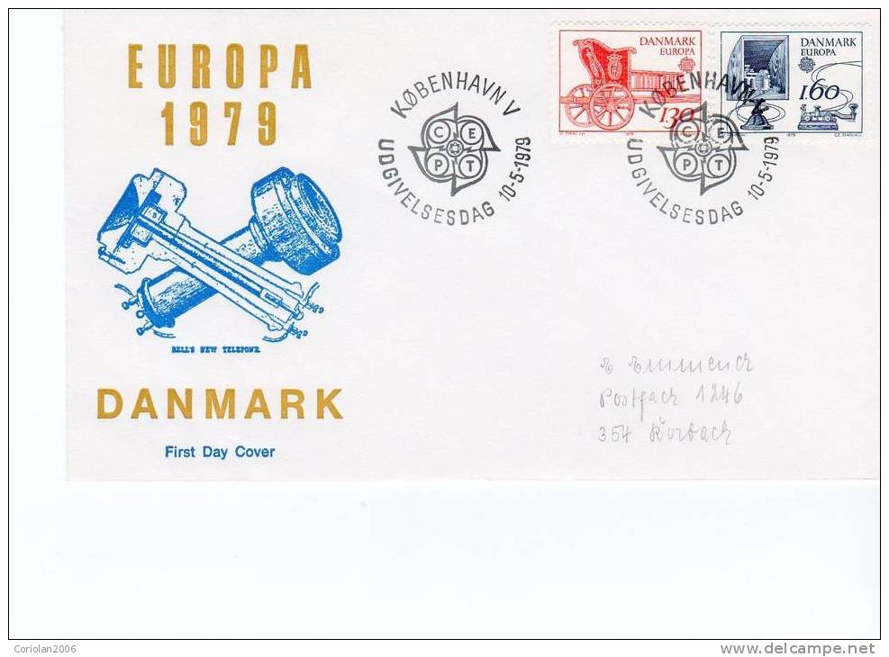 Danmark  1979 - FDC - 1979