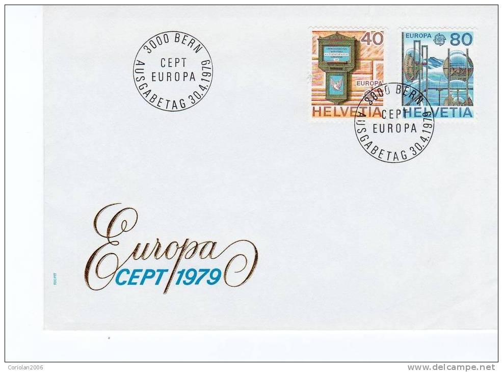 Suisse  1979 - FDC - 1979