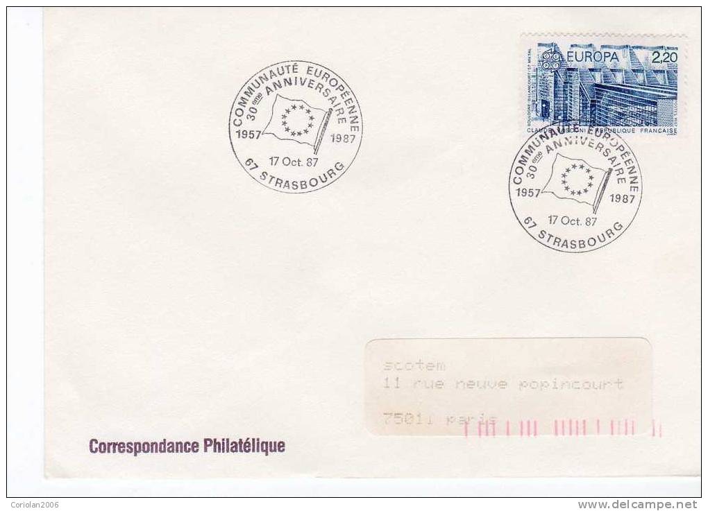 France 1987 / Special Cancellation - 1987