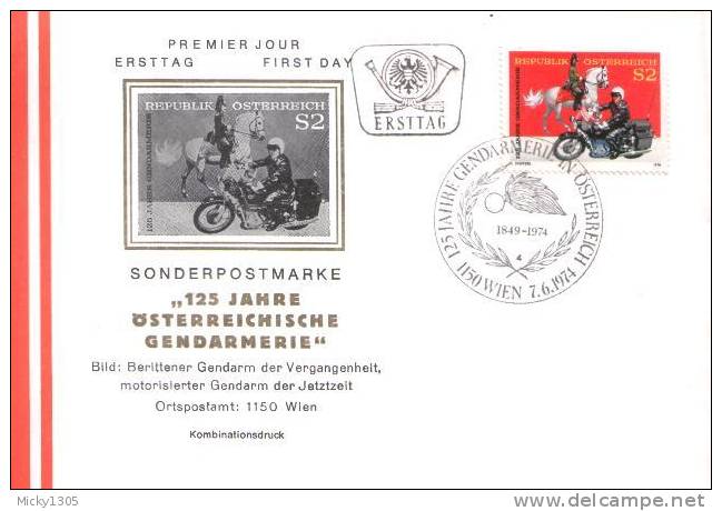 Österreich / Austria - FDC (Q523) - Polizei - Gendarmerie