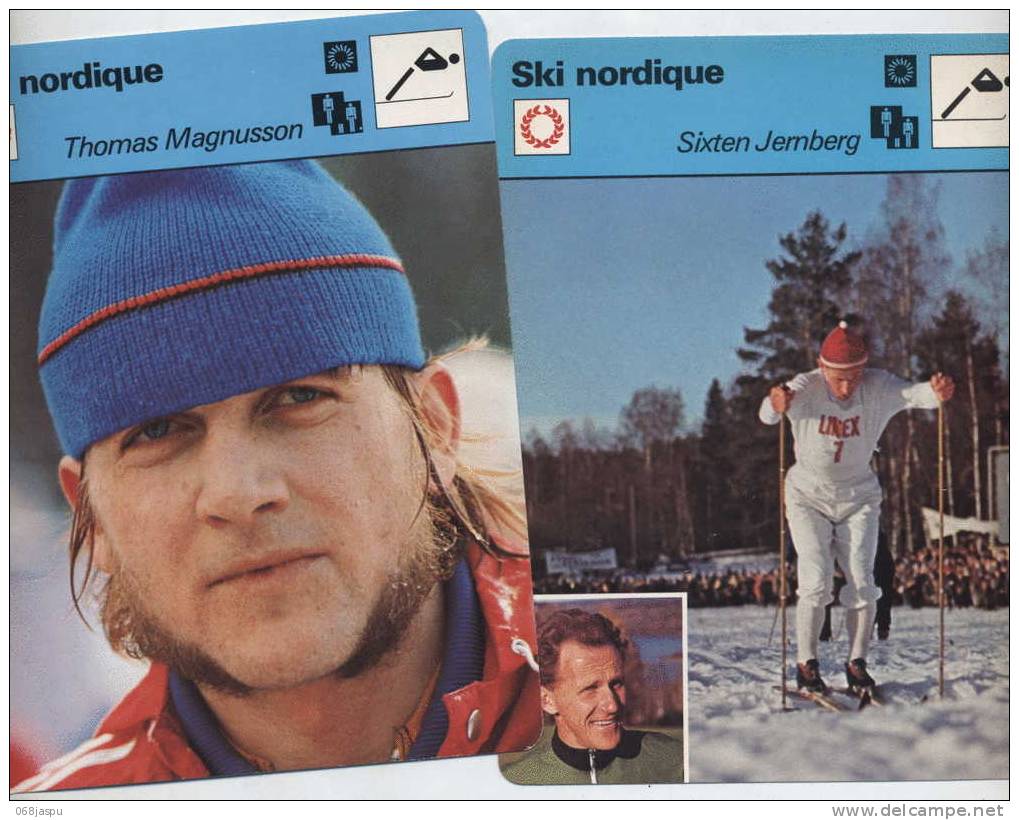 Fiche Ski Nordique Magnusson Jernberg - Wintersport