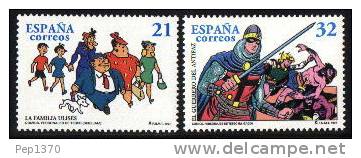 ESPAÑA 1997 - COMICS ESPAÑOLES- Edifil Nº 3486-3487 - Yvert  3063-3064 - Cómics