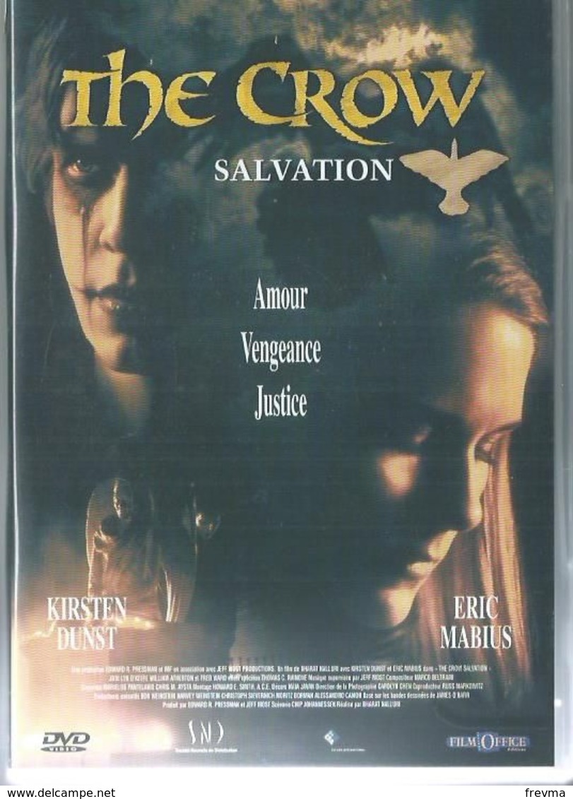 Dvd The Crow Salvation - Fantasy