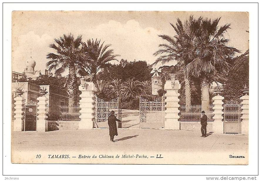 Tamaris: Entree Du Chateau De Michel Pacha (09-2395) - Tamaris
