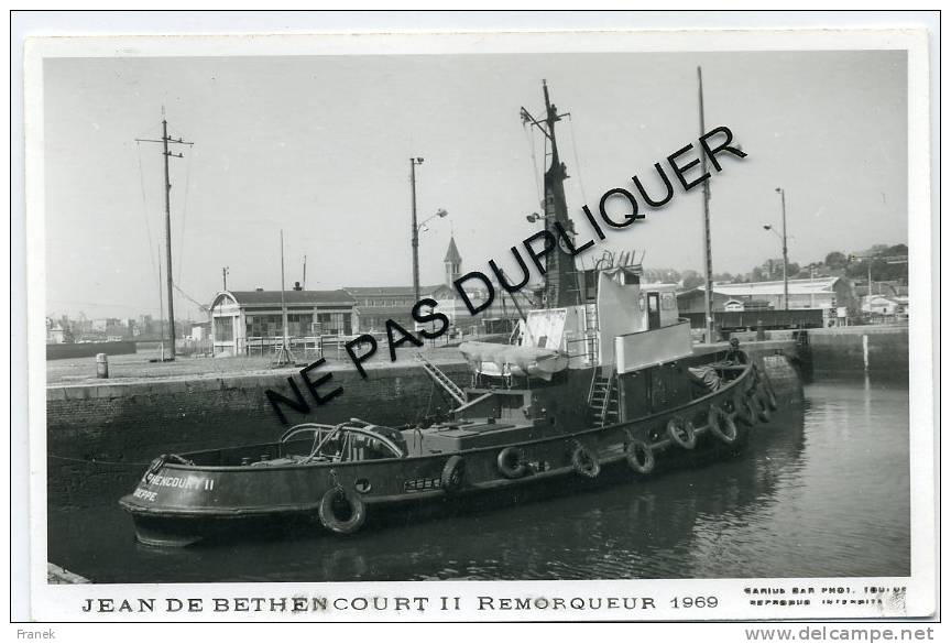 4676 - Remorqueur " JEAN DE BETHENCOURT II " (1969) - Commerce