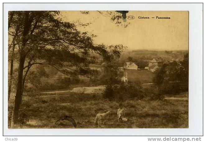 009357  -  GISTOUX  -  Panorama - Chaumont-Gistoux