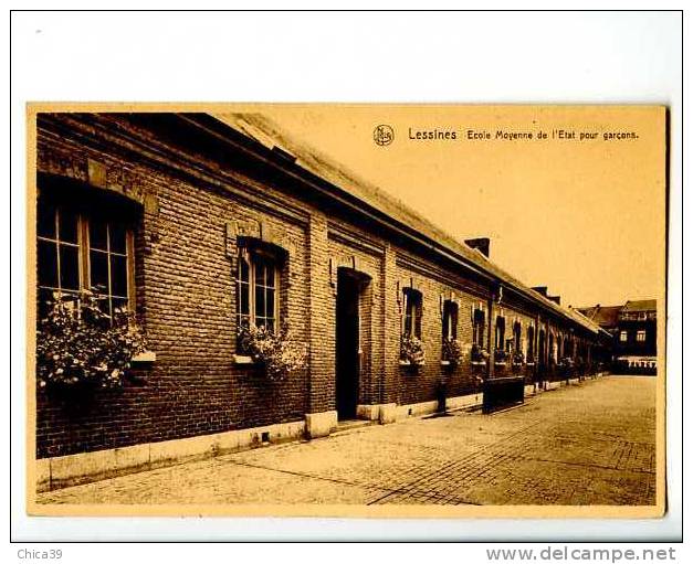 009368  -  Lessines  -  Ecole Moyenne De L´Etat Pour Garçons - Lessen