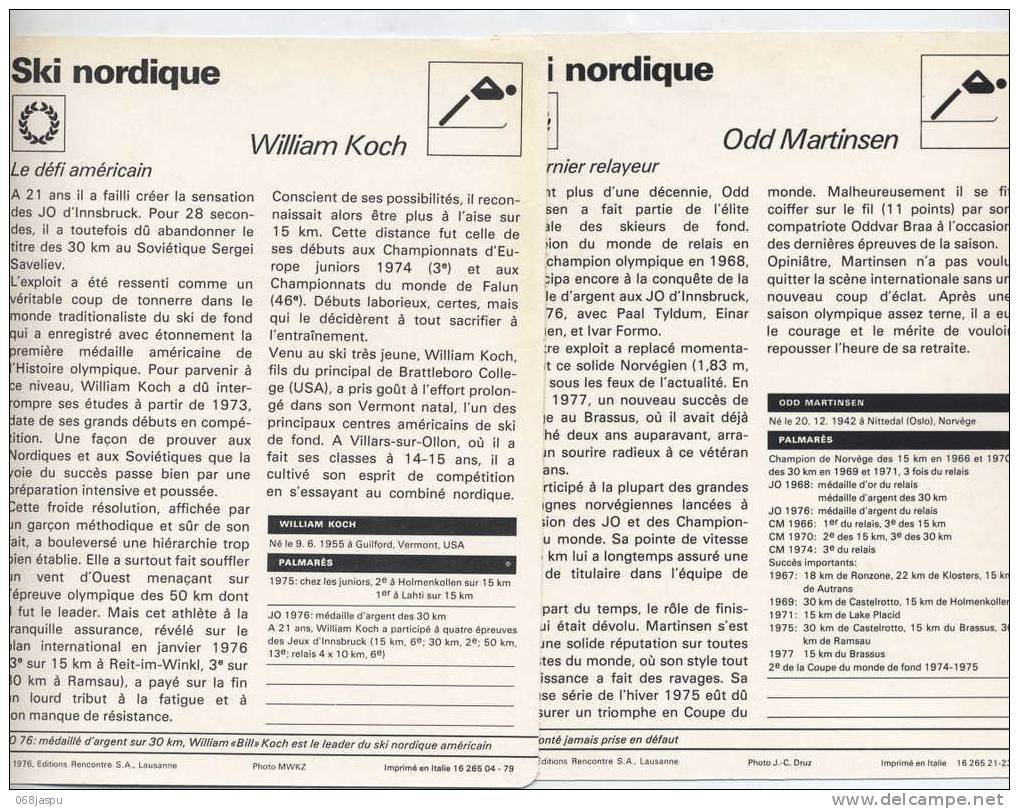 Fiche Ski Nordique Martinsen Koch - Winter Sports