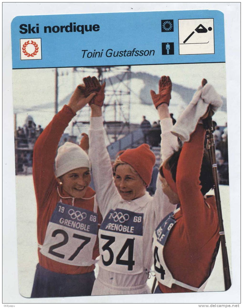 Fiche Ski Nordique Gustafsson - Sport Invernali