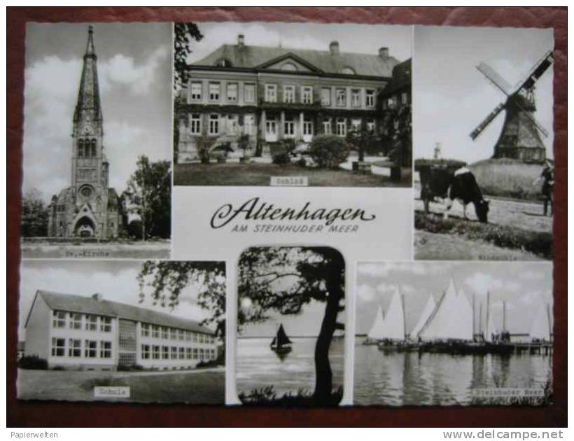 Steinhude Altenhagen - Mehrbildkarte - Steinhude