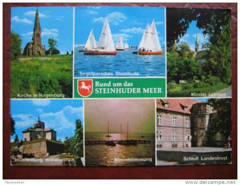 Steinhude - Mehrbildkarte "Rund Um Das Steinhuder Meer" - Steinhude