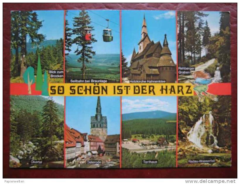 (Goslar) - Mehrbildkarte "So Schön Ist Der Harz" - Goslar