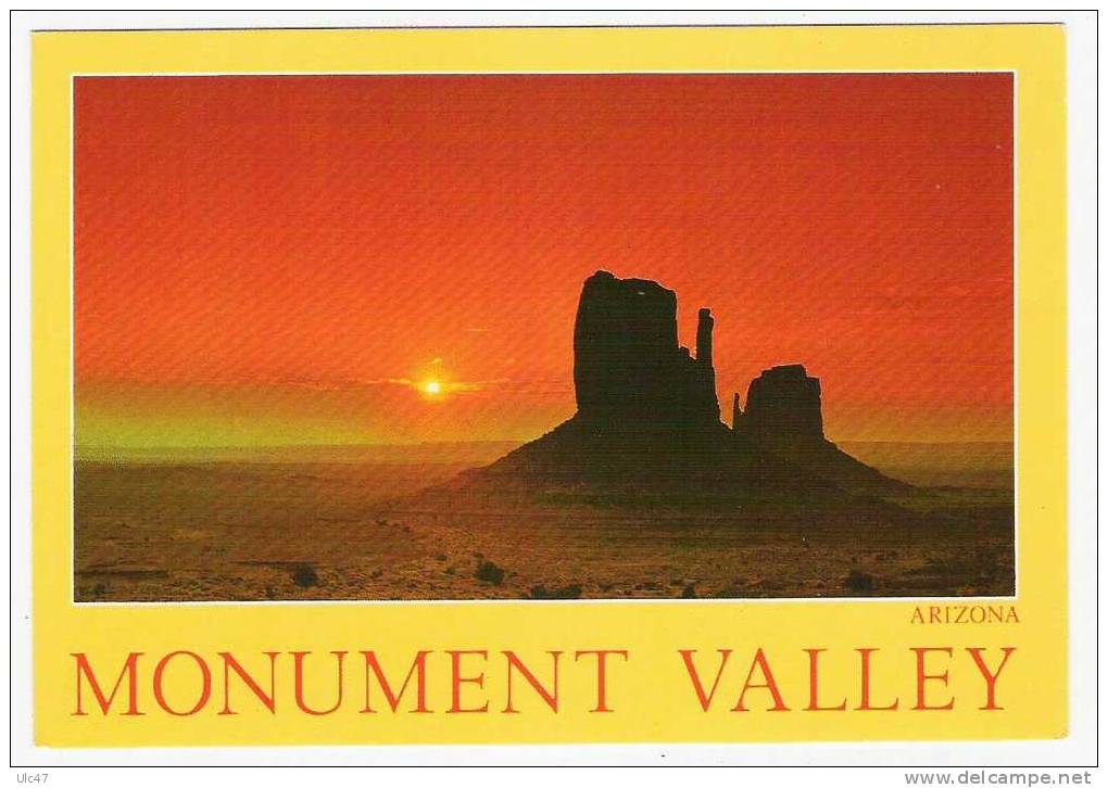 USA - MONUMENT VALLEY, ARIZONA - Carte Postale - Bon état - Scan - - Grand Canyon