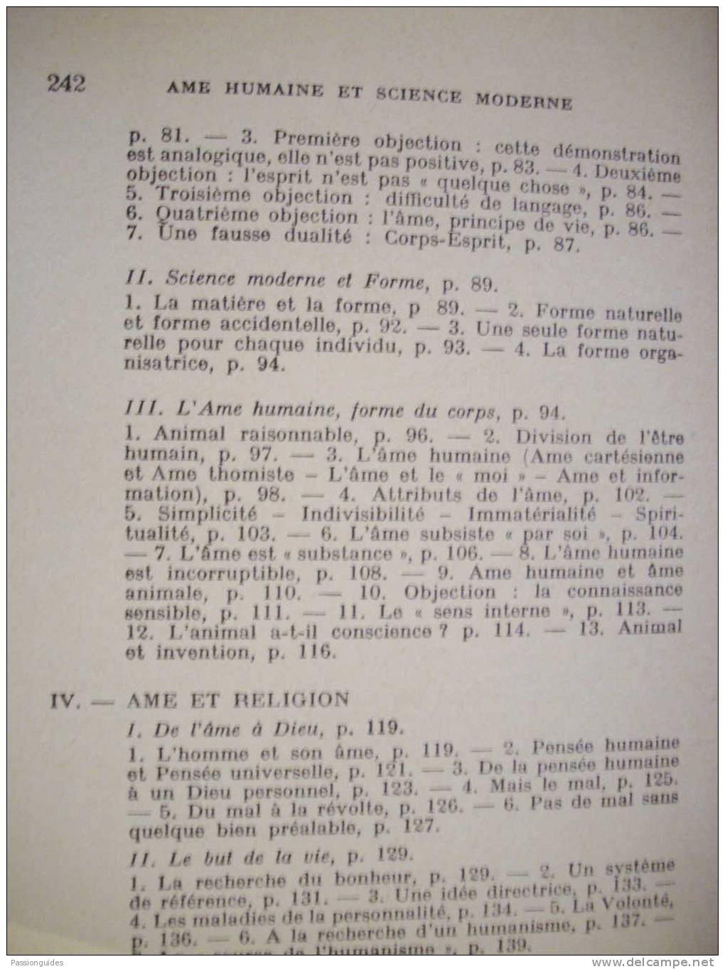 *philosophie / Religion / AME HUMAINE Et SCIENCE MODERNE 1963 MICHEL DE LANGRES - Psychology/Philosophy