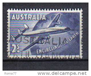 SS1001 - AUSTRALIA 1958 , Aerea N. 10 - Used Stamps