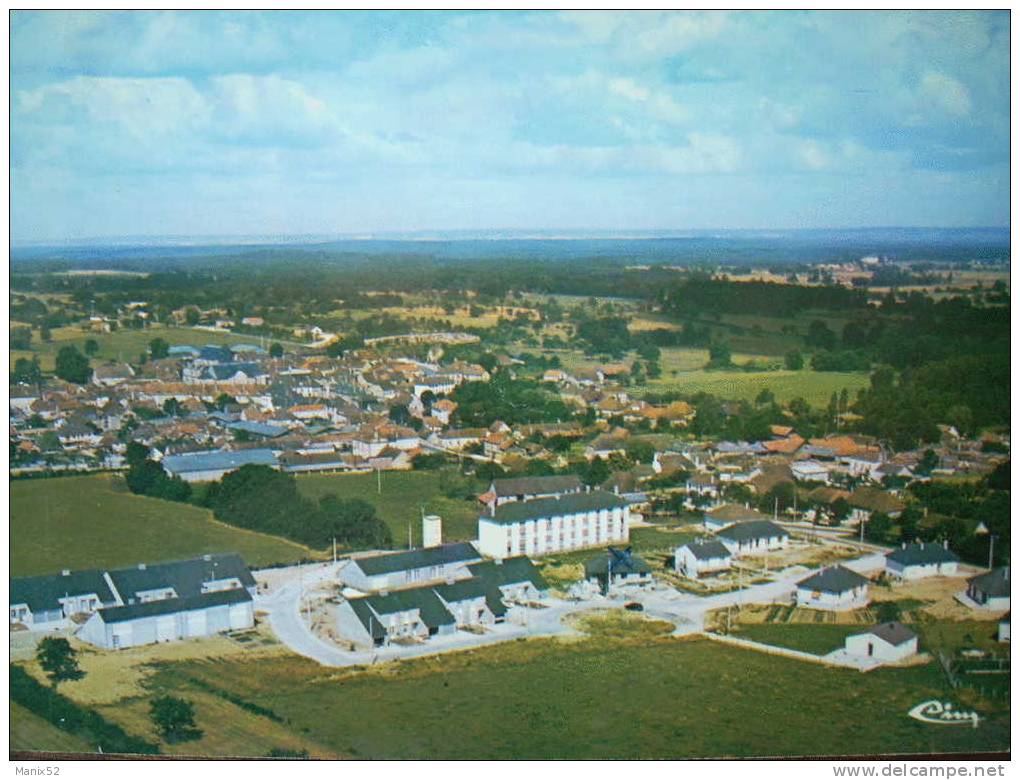 10 - CHAOURCE - Vue Générale Aérienne. - Chaource