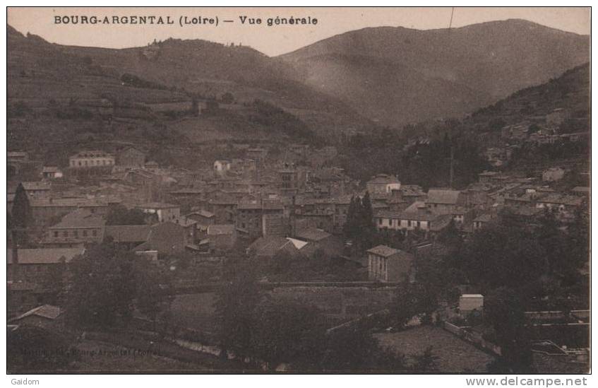 BOURG ARGENTAL - Vue Générale - Bourg Argental