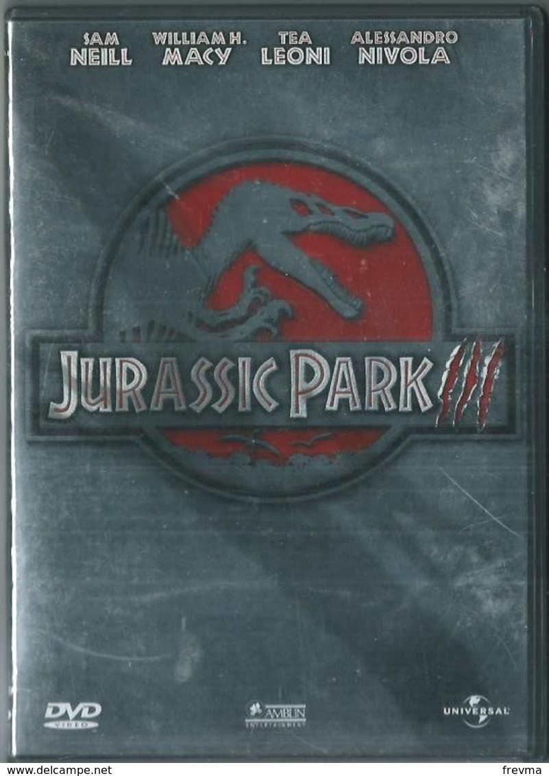 Dvd Jurassic Park N° 3 - Action, Aventure