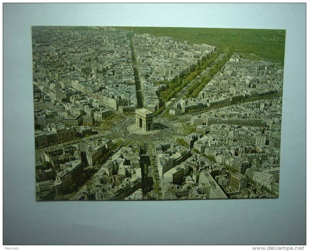 D 75 - Paris - L'arc De Triomphe, Place De L'etoile - Andere & Zonder Classificatie