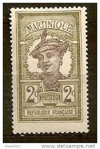 Martinicca Martinique -   1908/18 -  N. 62/* - Ongebruikt