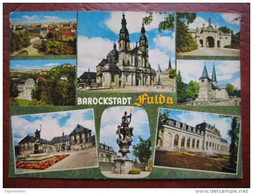 Fulda - Mehrbildkarte - Fritzlar