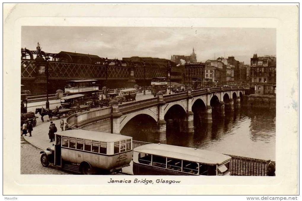 GLASGOW Jamaica Bridge1923. Real Photo - Lanarkshire / Glasgow
