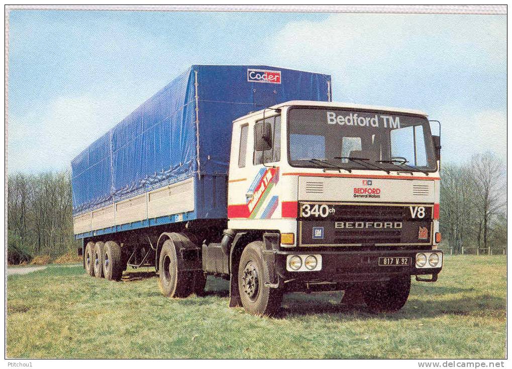 BEDFORD GENERAL MOTORS Tracteur 38 Tonnes Moteur Detrait - Transporter & LKW