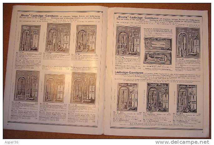 Catalogue "Outils, Carl Blombach, Wuppertal-Ronsdorf, Germany 1938" - Colecciones