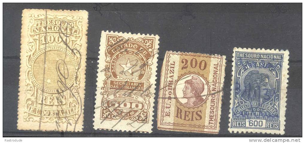 BRAZIL - EARLY REVENUE STAMPS - Other & Unclassified