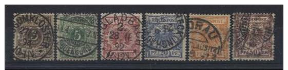 Deutsches Reich     Reichsadler Im Kreis       Mi.   45-50 O  Siehe Bild - Usados