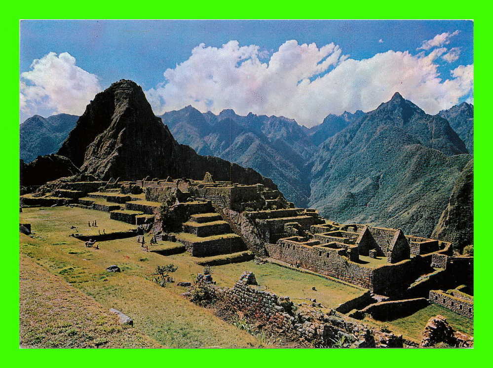 PÉROU - PERU - MACHU-PICCHU - ZONA INDUSTRIAL - ZONE INDUSTRIELLE - - Pérou