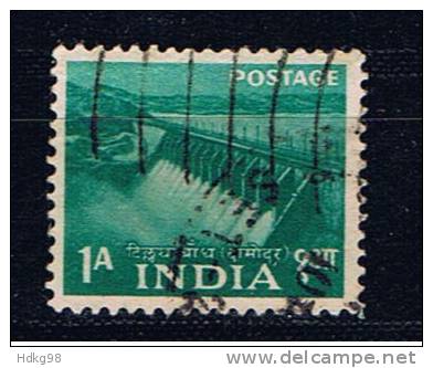 IND+ Indien 1955 Mi 241 Staudamm - Usados