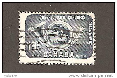 Cananda N°299 Oblitéré Congrés De L´UPU - Used Stamps