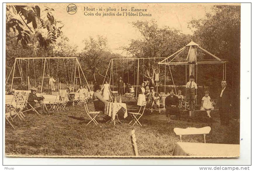 2448   HOUT-SI-PLOU : Coin Du Jardin De L´Hotel Donis - Neupré