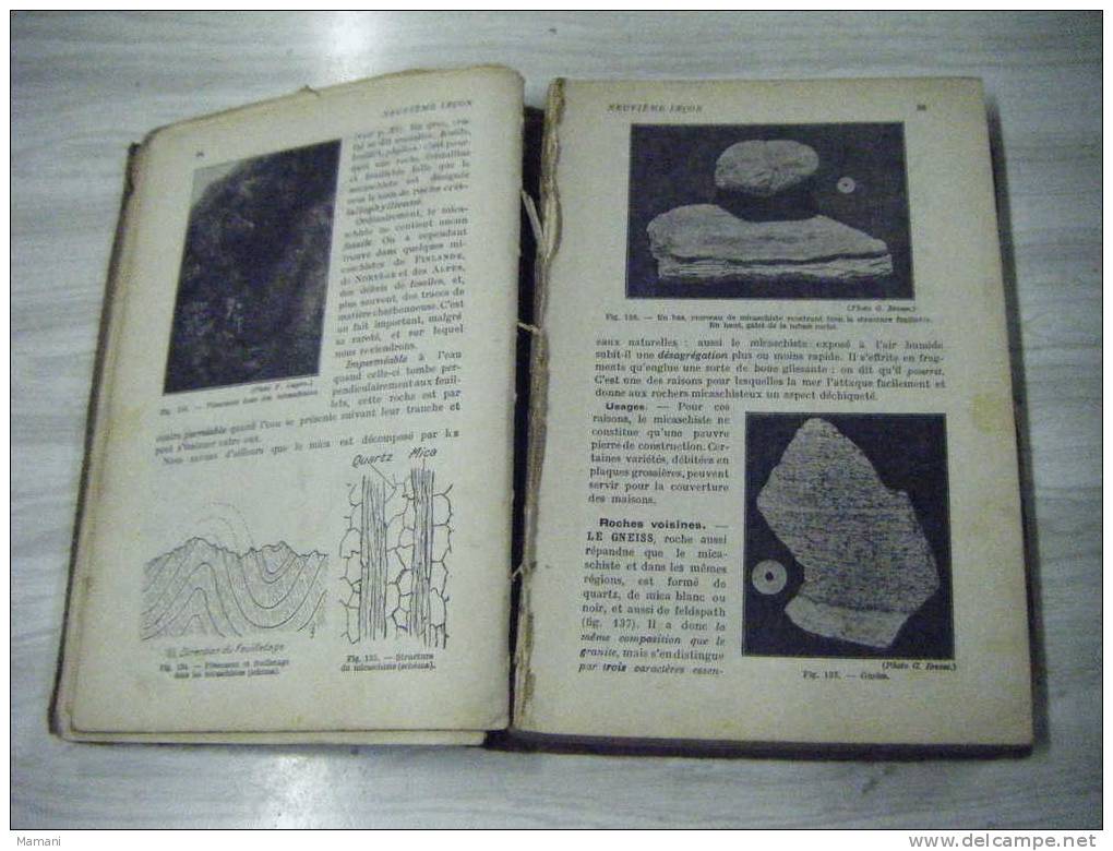 Sciences Naturelles Classe De Quatrieme-deuxieme Annee Des Eps-.collection Chatelet-bailliere Et Fils Paris - 12-18 Anni