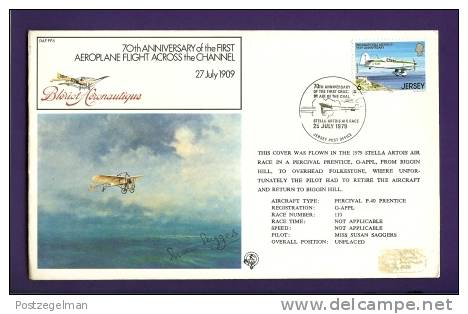 JERSEY 1979 Mint Cover Aeroplane Across Chanel - Airplanes