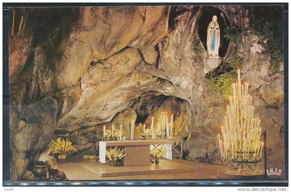 CPM - Lourdes - La Grotte Miraculeuse - Mini Carte - Lourdes